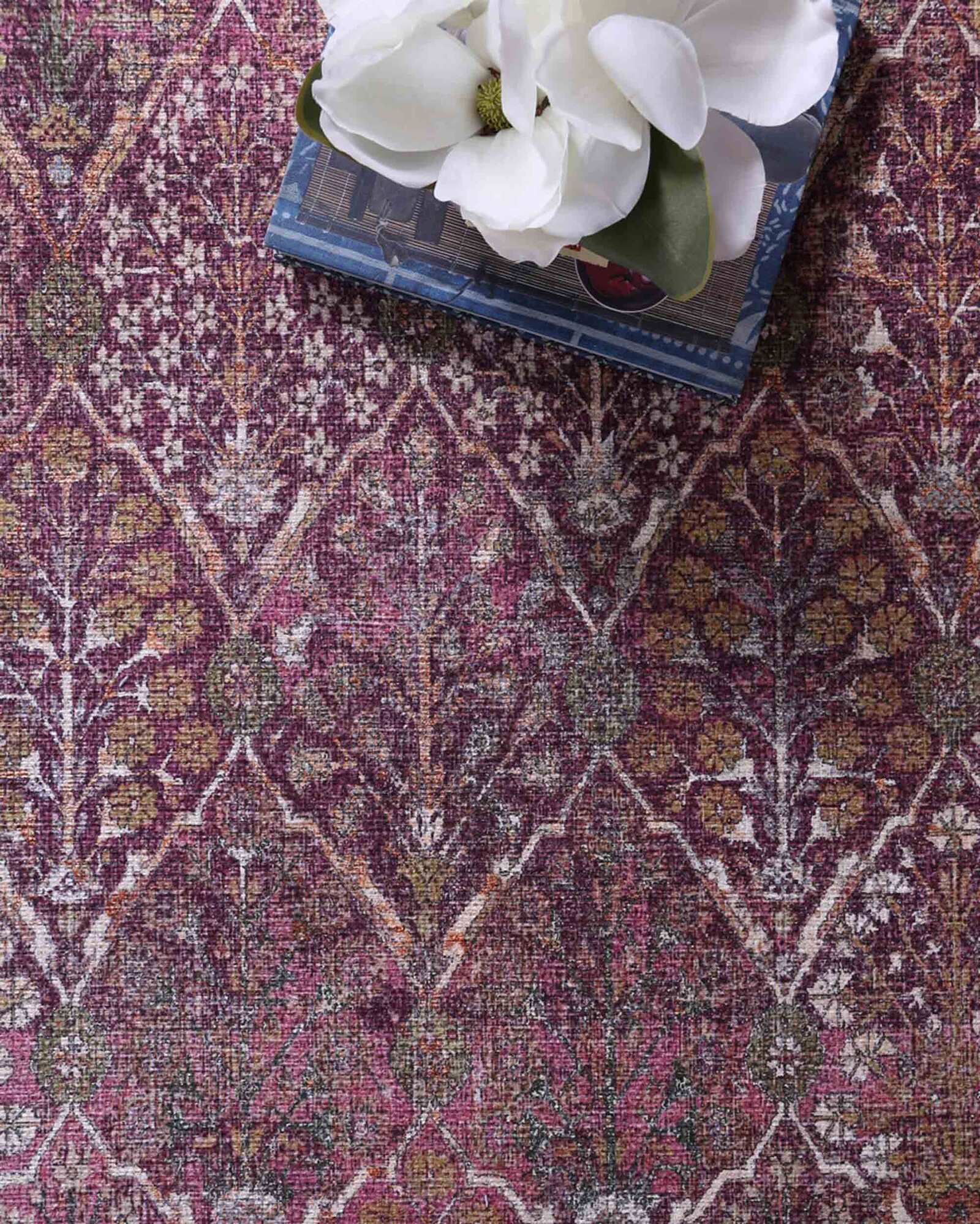 Victoria Cotton Rug Floral Rugs 30 Day Returns