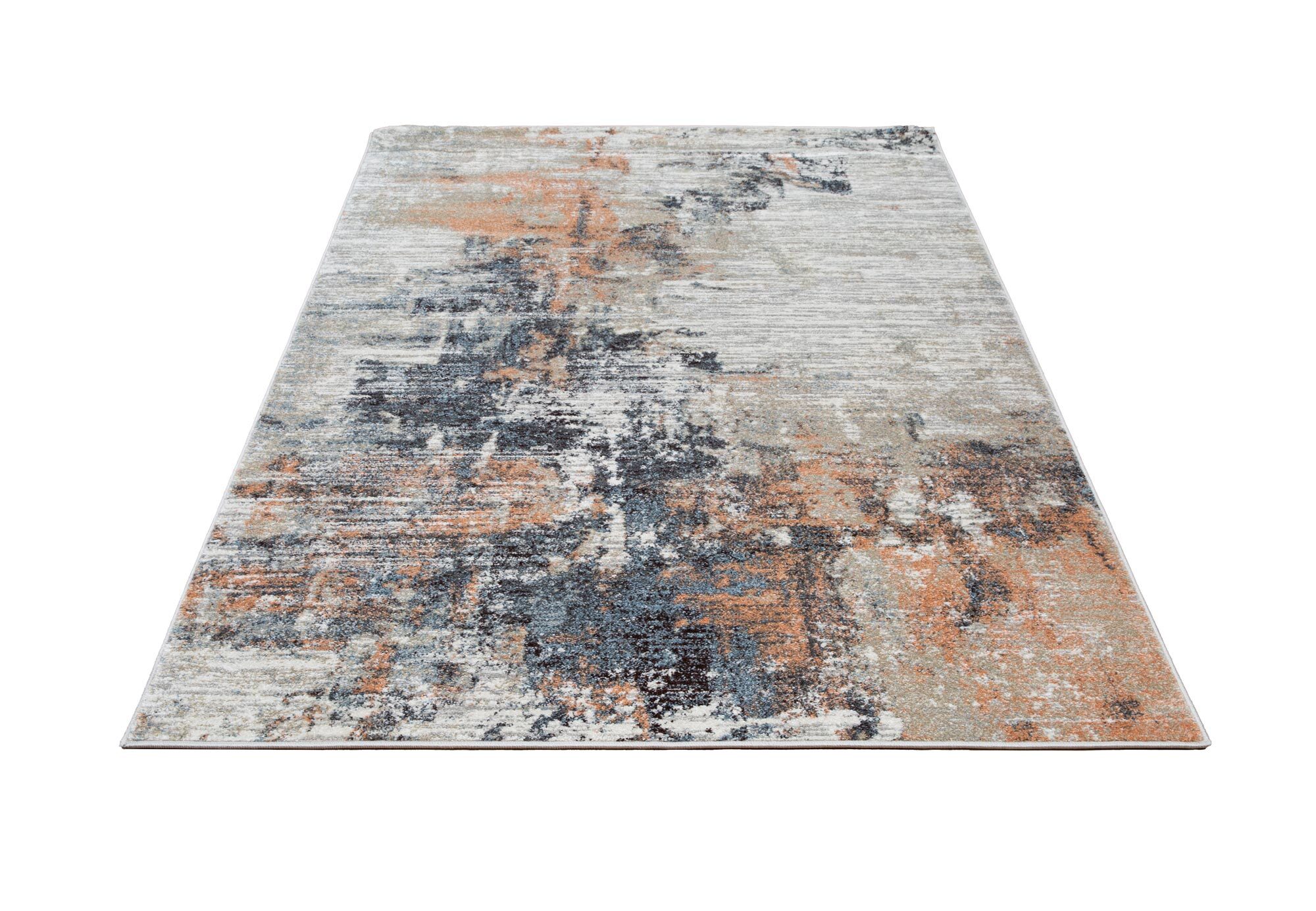 Large View Vivid Modern Abstract Rug