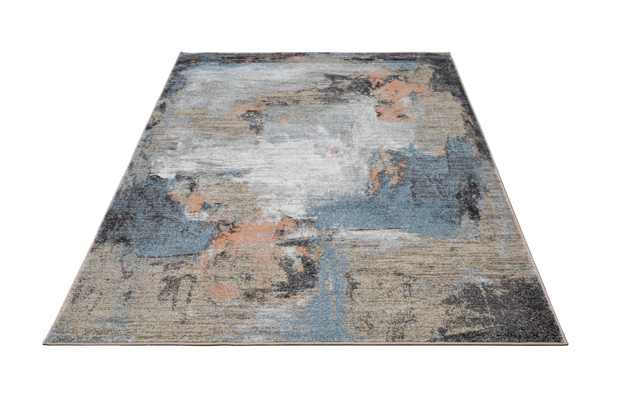 Large View Vivid Modern Abstract Rug