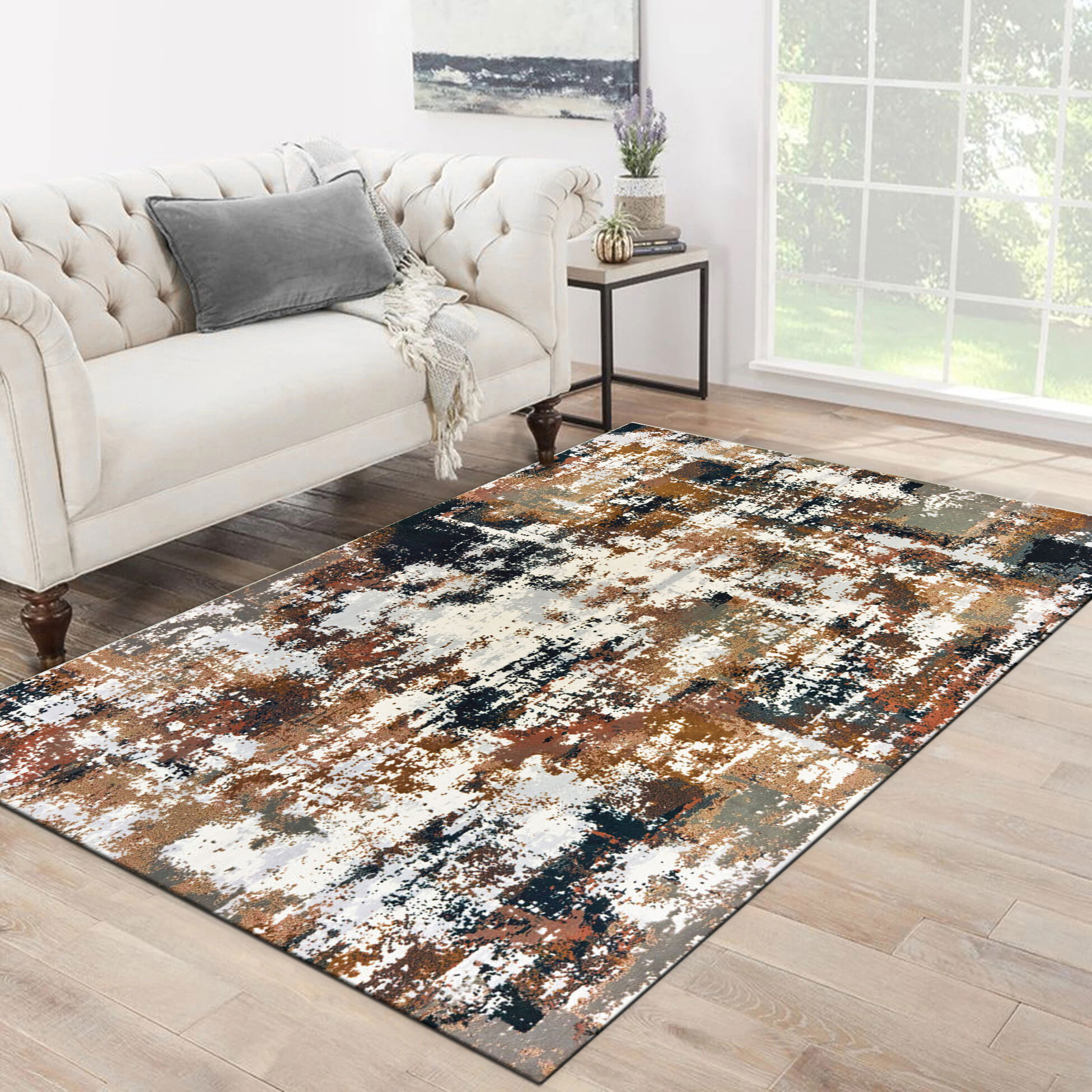 Large View Valentino Contemporary Rug