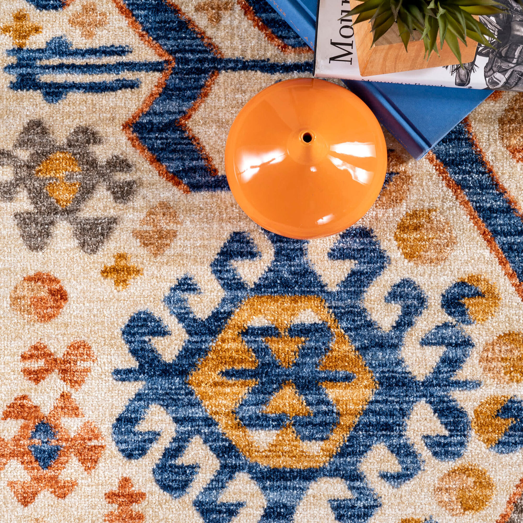Large View Samantha Moroccan Tassel Rug
