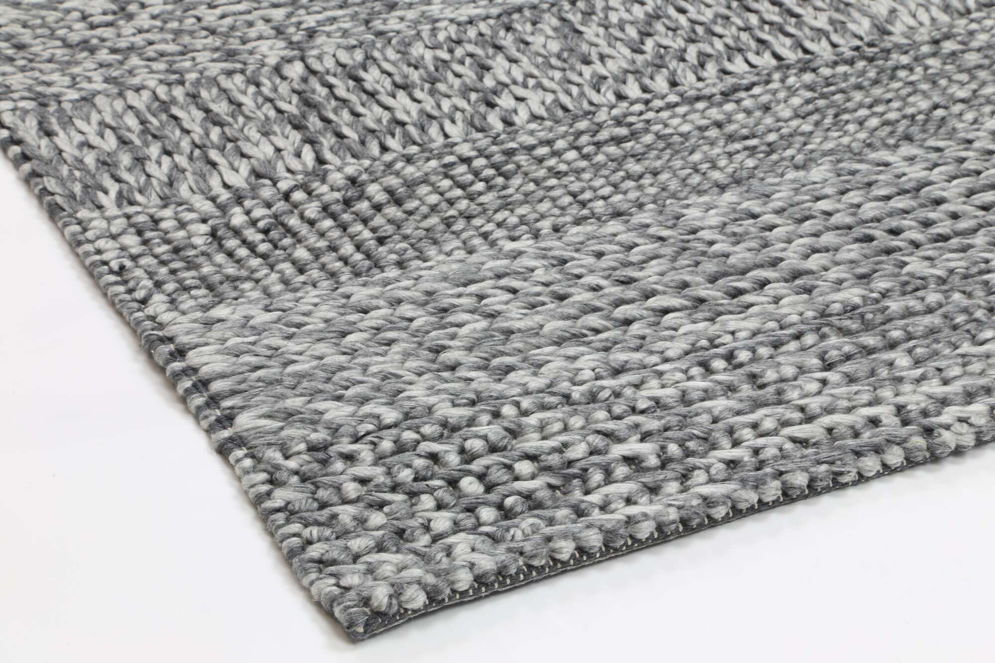 Zuri Charcoal Hand Loomed Rug