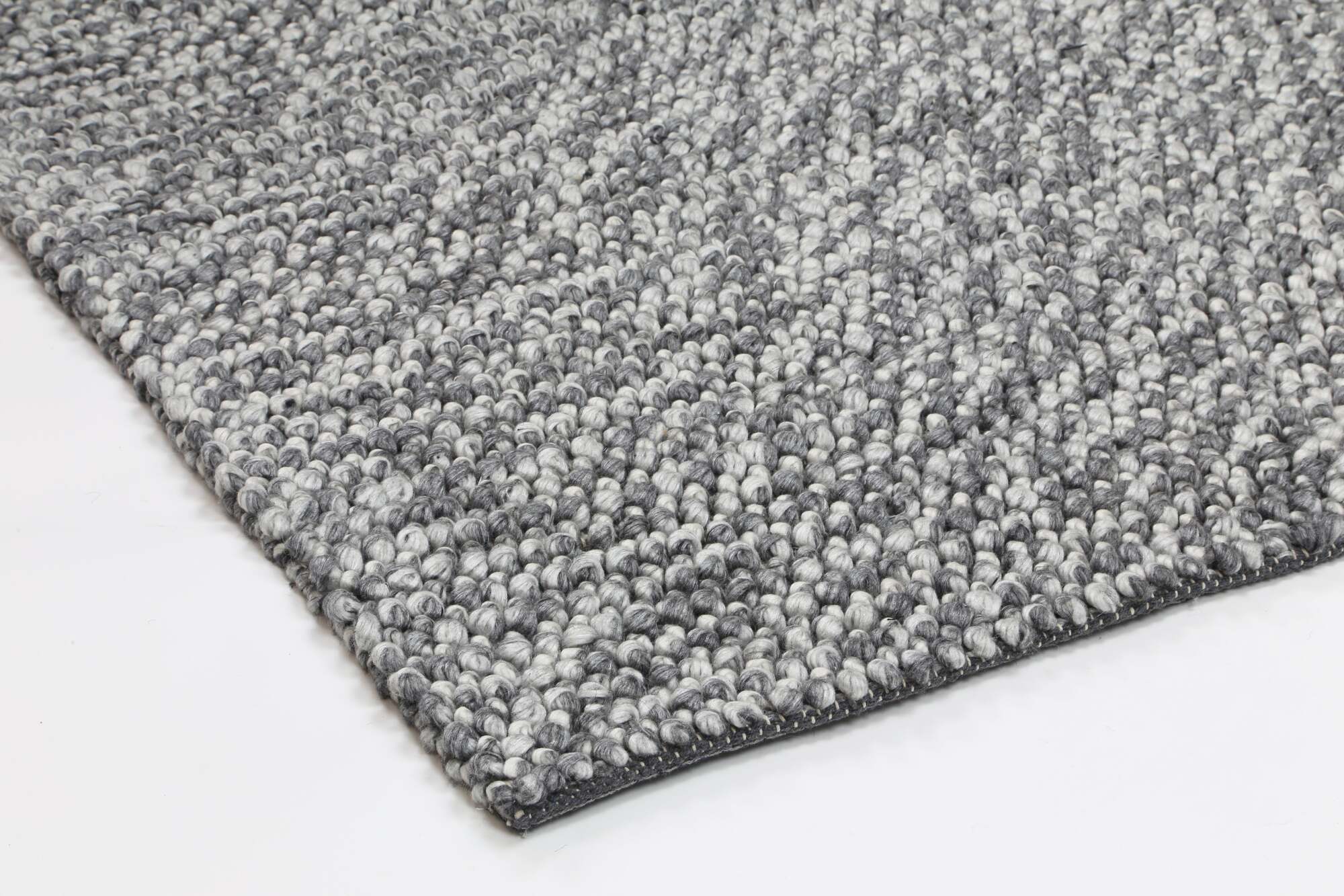 Large View Zuri Charcoal Hand Loomed Rug