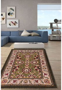 Atlanta Traditional Classic Green Rug