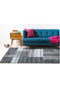 Atlanta Modern Geometric Grey Rug