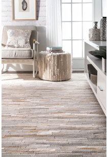 Atlas Cowhide Patchwork Rug
