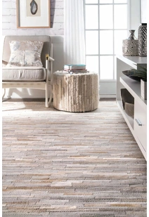 Atlas Cowhide Patchwork Rug