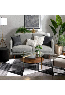 Axel Modern Triangle Pattern Rug