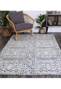 Amir Geometric Flatweave Rug