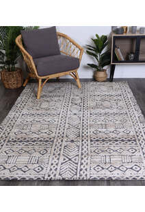 Amir Geometric Flatweave Rug