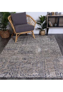 Amir Geometric Flatweave Rug