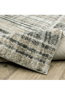 Amsterdam Striped Carved Rug