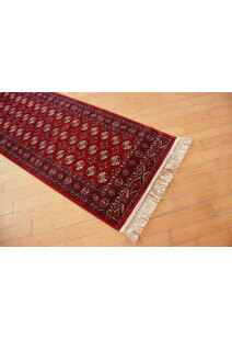 Red Tribal Afghan Medallion Rug