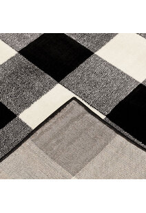 Adel Plaid Check Pattern Rug