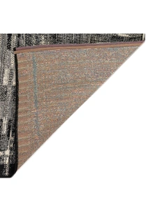 Aperto Black Tribal Pattern Rug