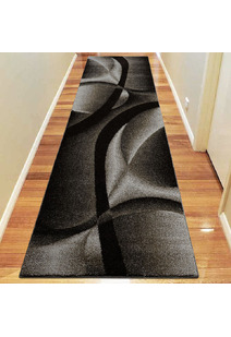 Aria Grey Modern Abstract Rug