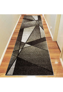 Aria Brown Modern Abstract Rug