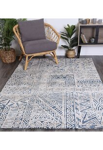 Arim Geometric Flatweave Rug