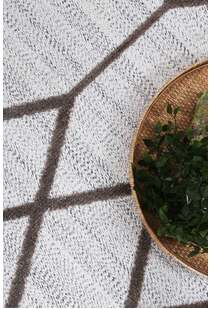 Ariel Fringed Moroccan Trellis Rug