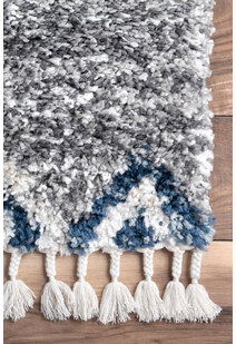 Charles Moroccan Shaggy Rug