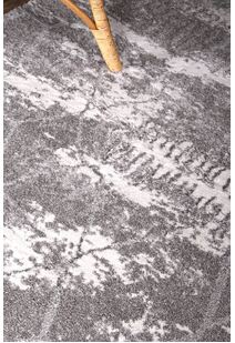 Cole Grey Abstract Pattern Rug
