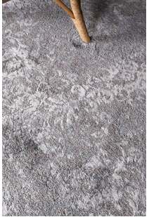 Cole Grey Floral Abstract Rug