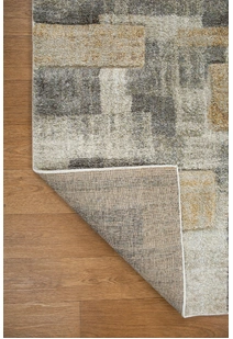 Cremona Geometric Carved Rug