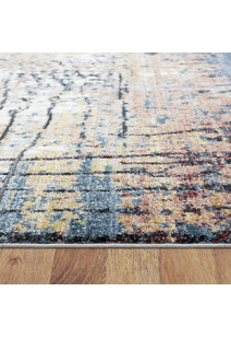 Danny Grey Modern Abstract Rug