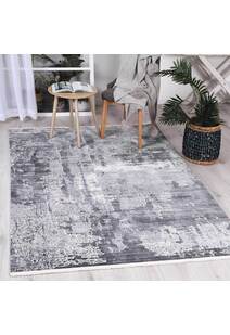 Darra Contemporary Fringed Rug