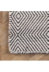 Dhurrie Hand Woven Wool Rug