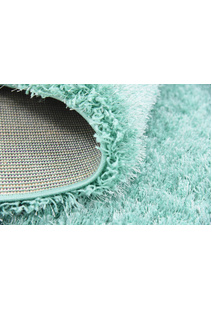 Dream Plain Green Thick Shag Rug