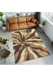 Eliza Beige Modern Abstract Rug
