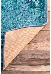 Ellie Overdyed Rubber Backed Rug