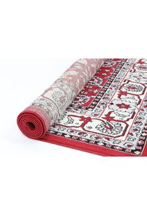 Emma Red Traditional Floral Rug