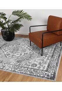 Empoli Grey Traditional Floral Rug