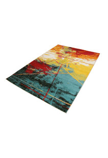 Ellen Multi Coloured Modern Rug