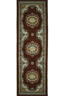Gil Classic Brown Medallion Rug
