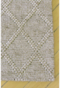 Harper Tan Diamond Wool Rug