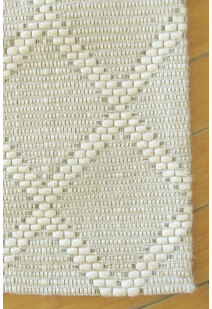 Harper Diamond Pattern Wool Rug
