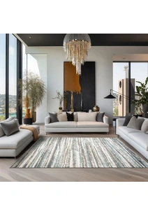 Hebden Modern Striped Rug