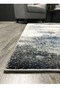 Juliet Blue Modern Abstract Rug