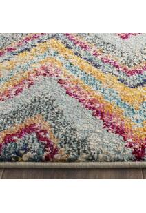 Kara Modern Chevron Striped Rug