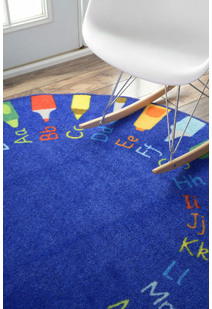 Kids Alphabet Pencil Rug