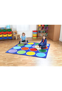 Kids Square Placement Rug