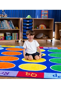 Kids Alphabet Placement Rug