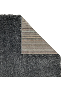 Lara Plain Charcoal Shaggy Rug