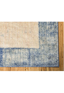Lisa Contemporary Border Rug