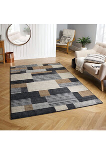 Lush Modern Geometric Rug