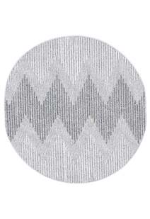 Macy Grey Chevron Striped Rug