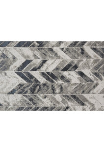 Mosaic Monotone Chevron Rug